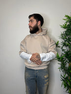 Felpa double sleeve