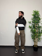 Felpa double sleeve