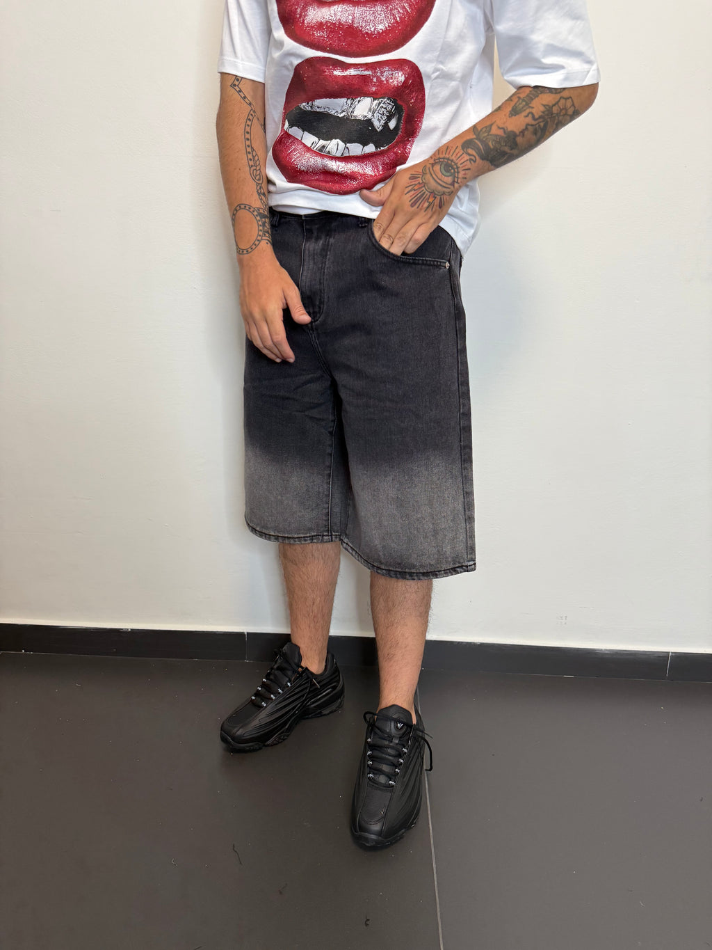 Jeans BLACK FUMÈ