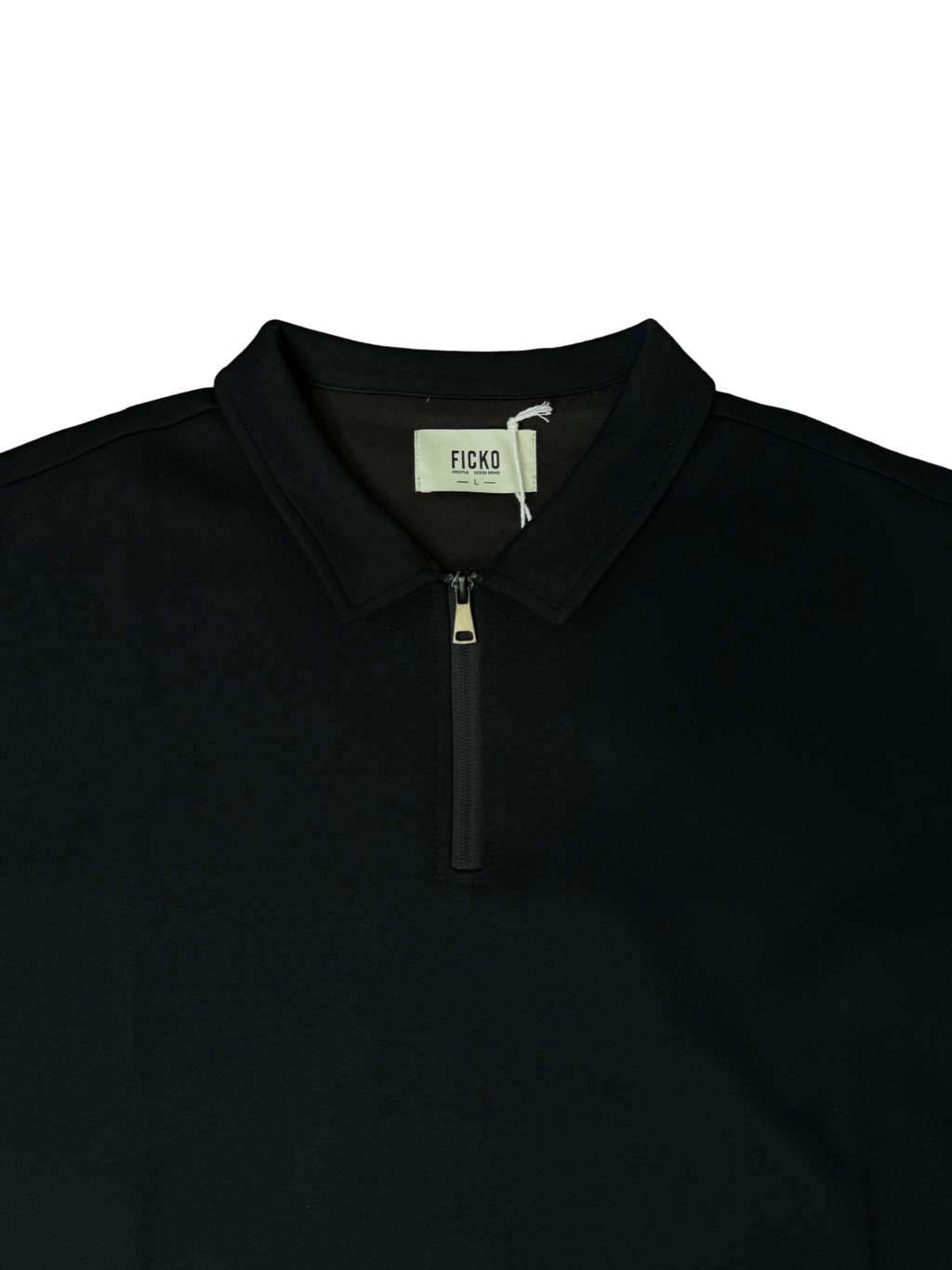 Polo ZIP LINE black