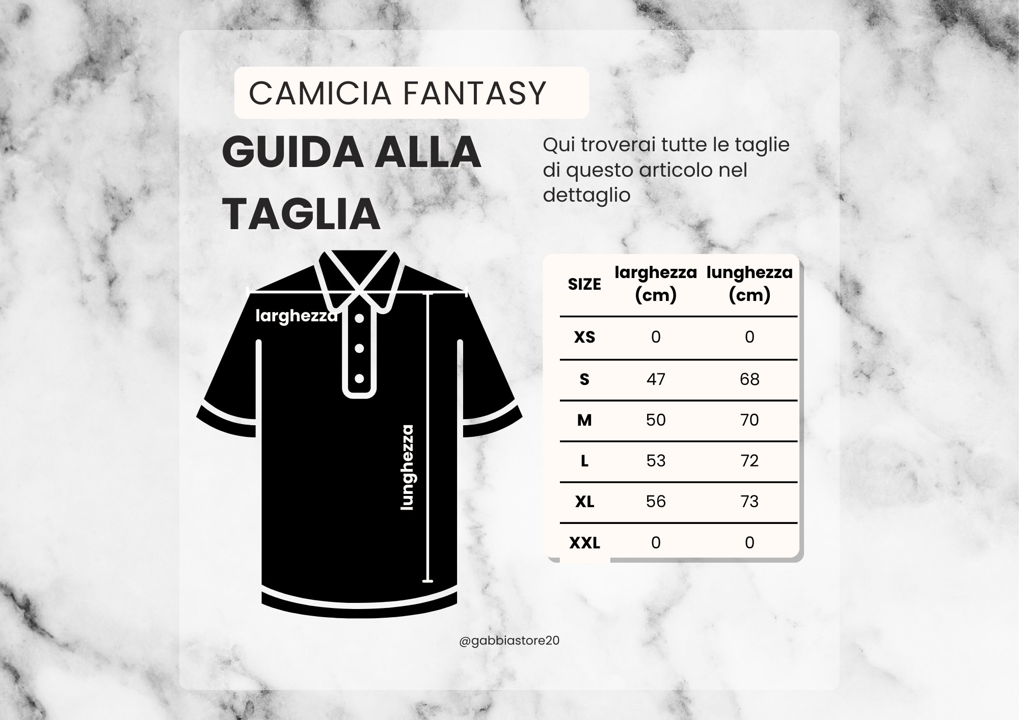 Camicia con fantasia