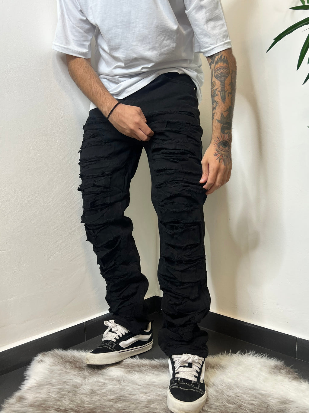 Jeans ripped