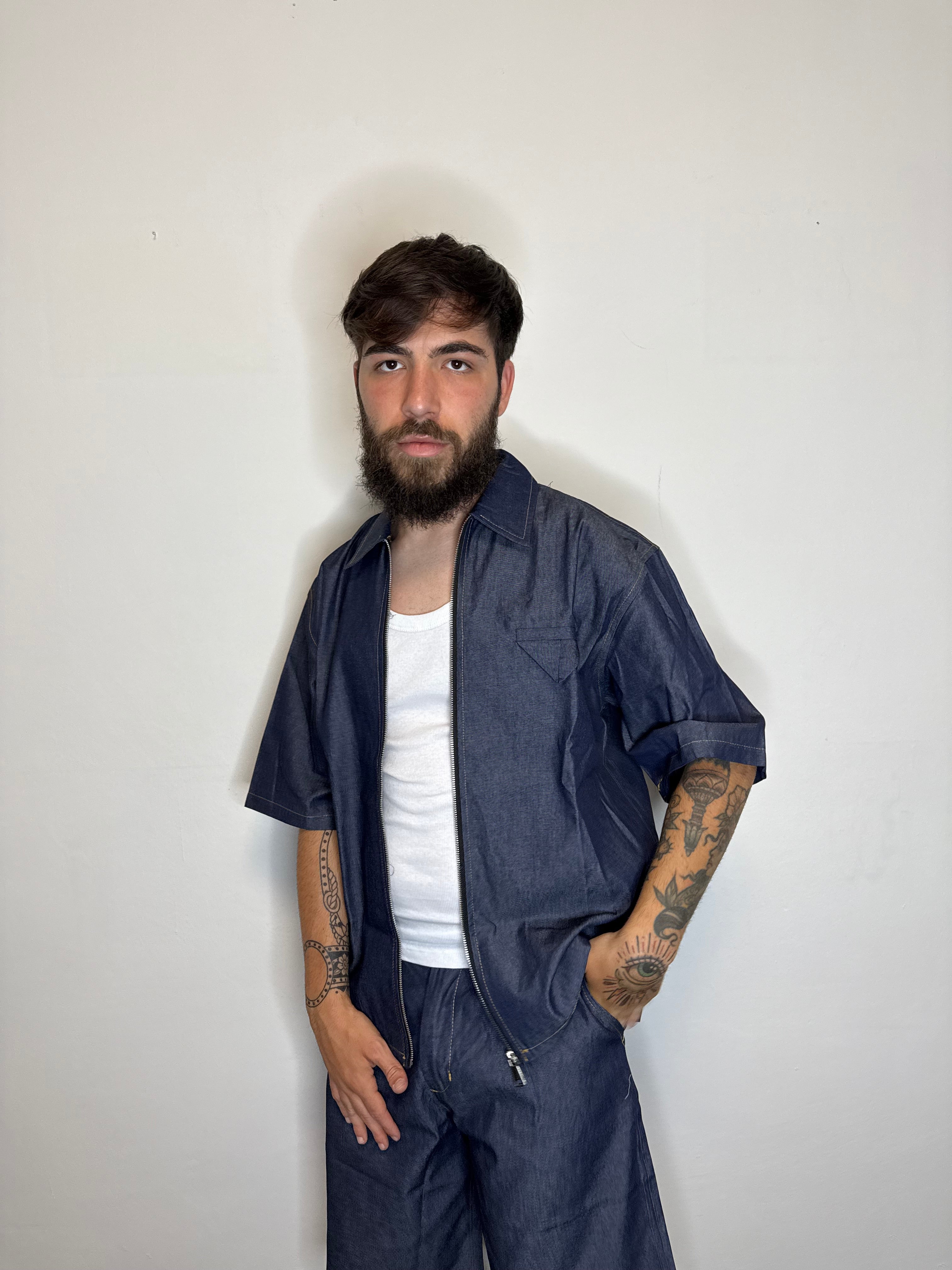 COORDINATO BLU DEMIN SET