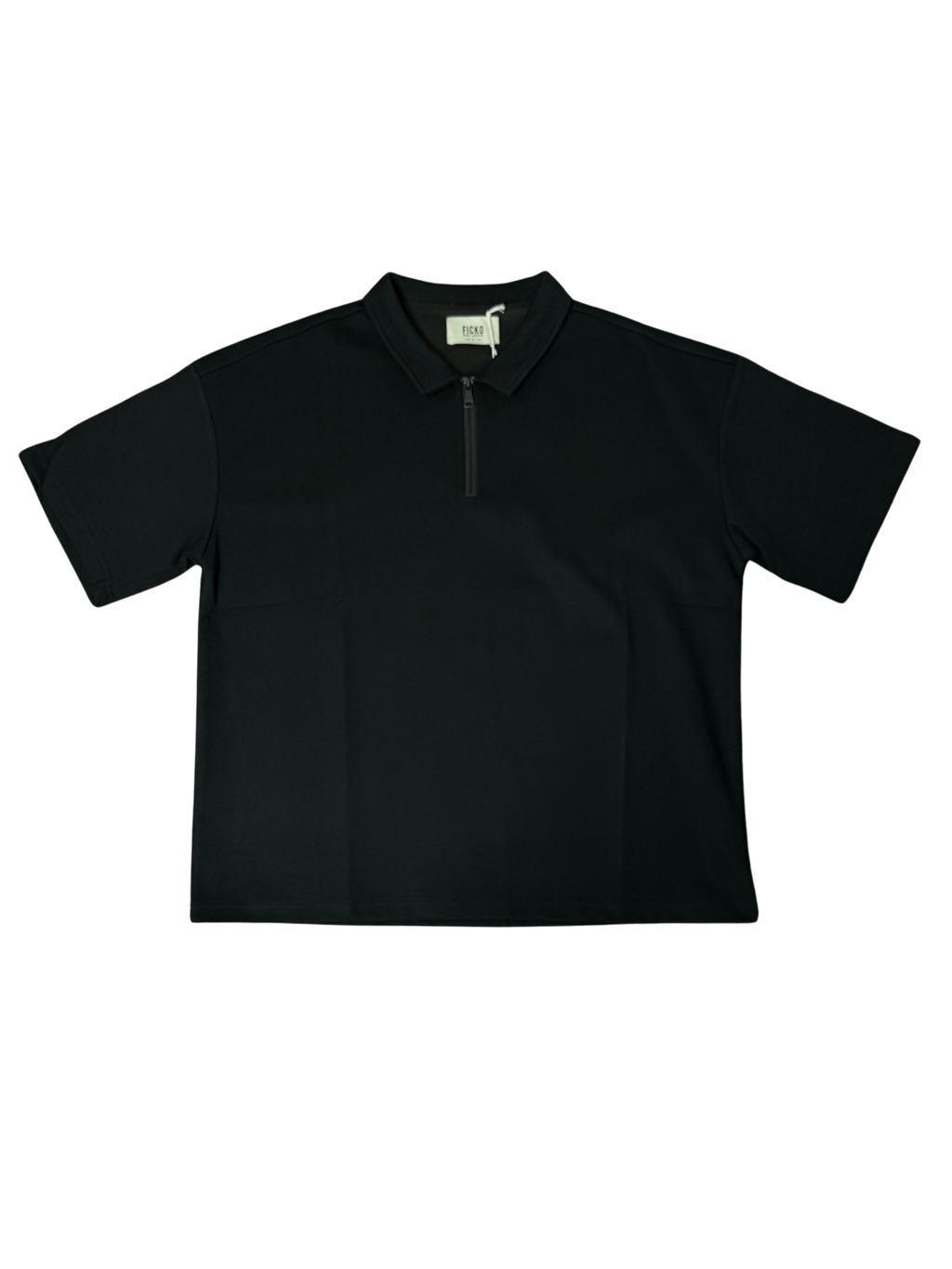 Polo ZIP LINE black