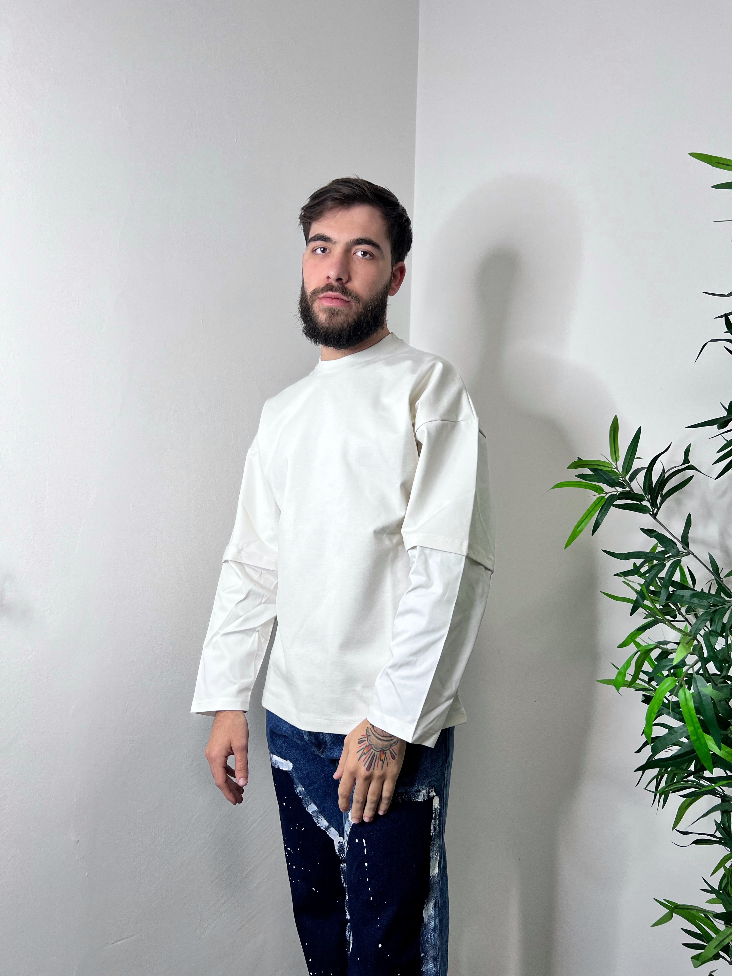 T-shirt maniche lunghe