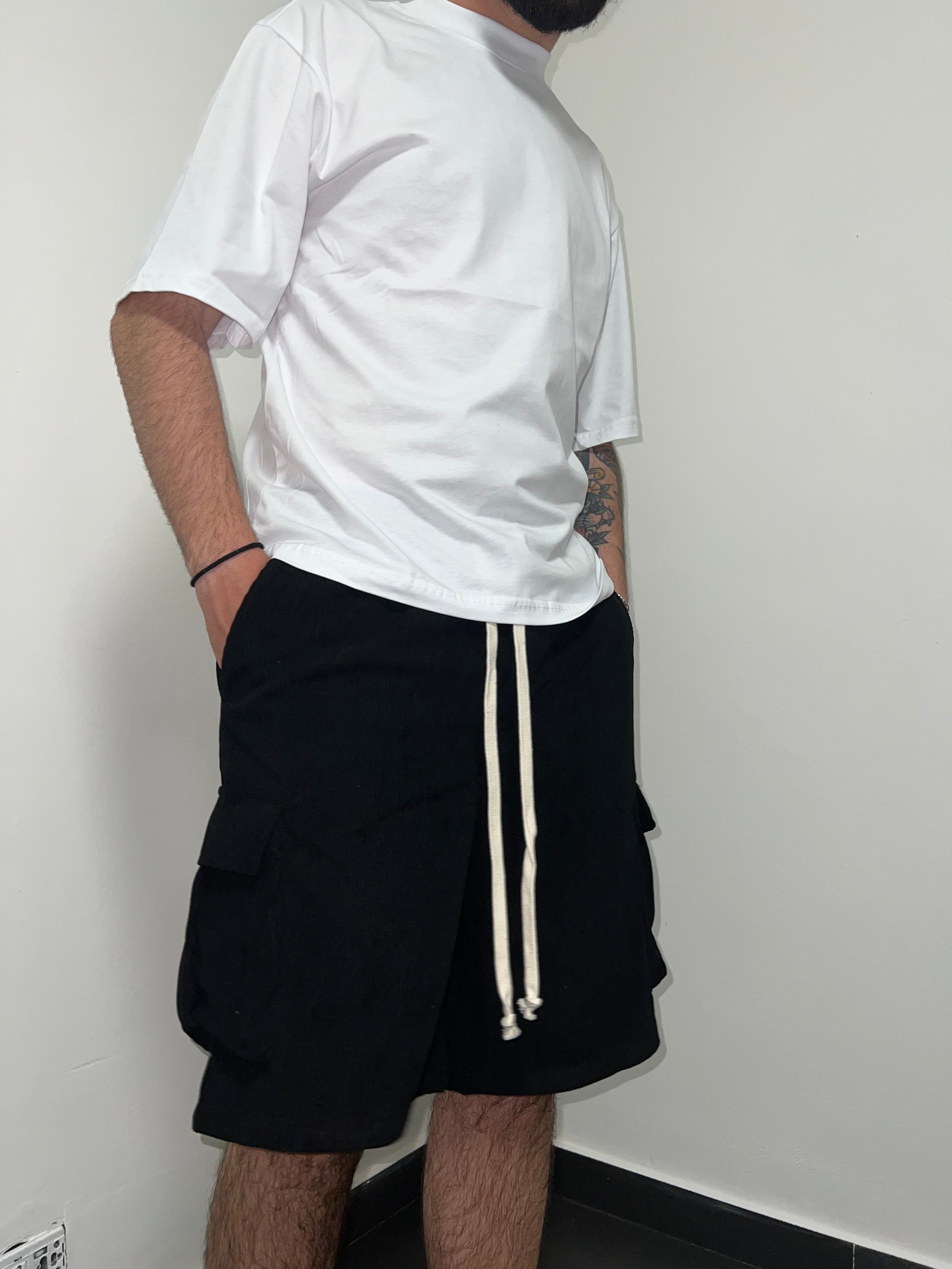 Pantaloncino a costine
