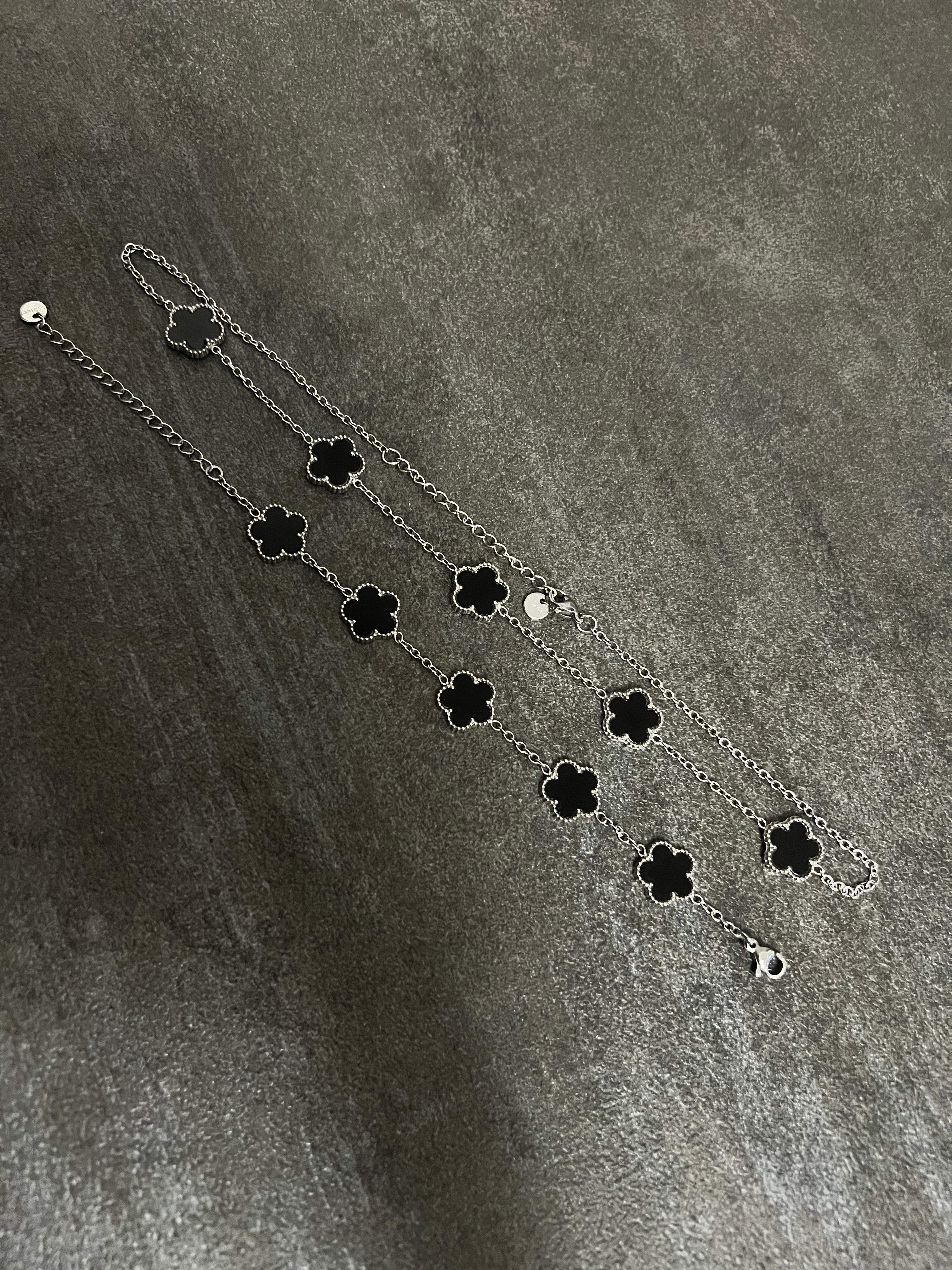 Bracciale e collana cleef