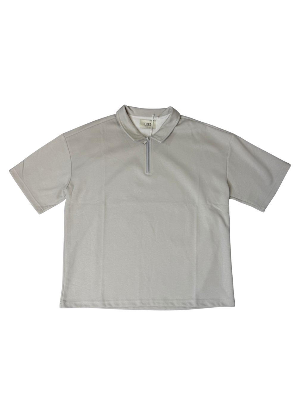 Polo ZIP LINE grey